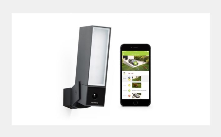 NETATMO Presence Smart Outdoor Security Camera with Integrated Floodlight
