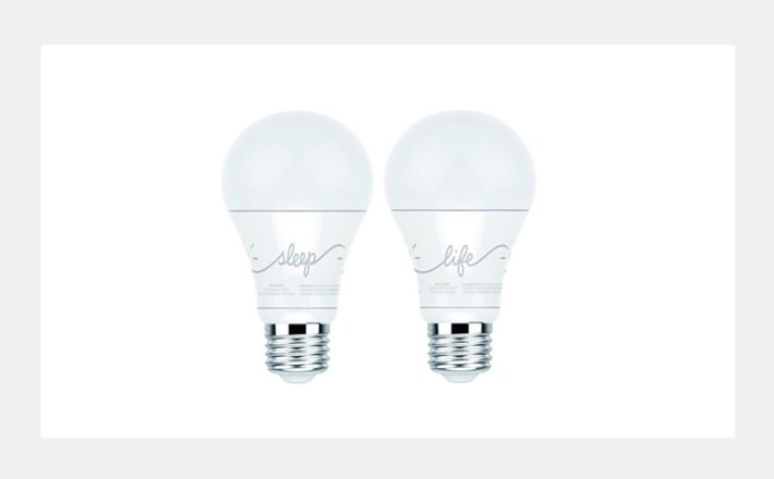 C by GE A19 C-Life and C-Sleep Smart LED Light Bulb Combo