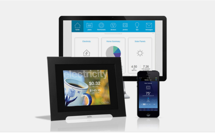 smart home app on desktop, ipad and phone